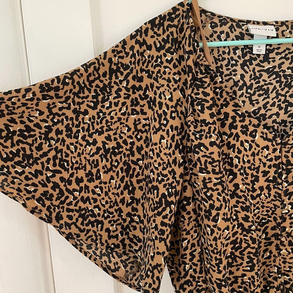 Animal Print Maxi Dress